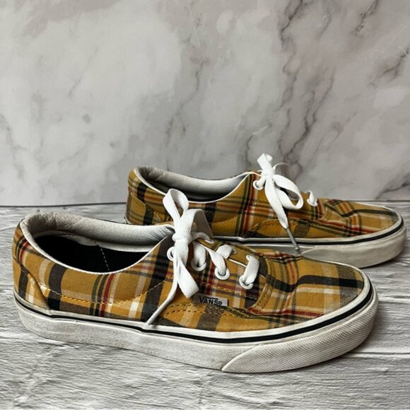 Vans Old Skool Plaid Era Skate Shoes Low Top Lace Up Unisex - Picture 2 of 12